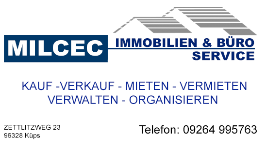 Logo Immobilienservice Bärbel Milcec in Küps im Landkreis Kronach